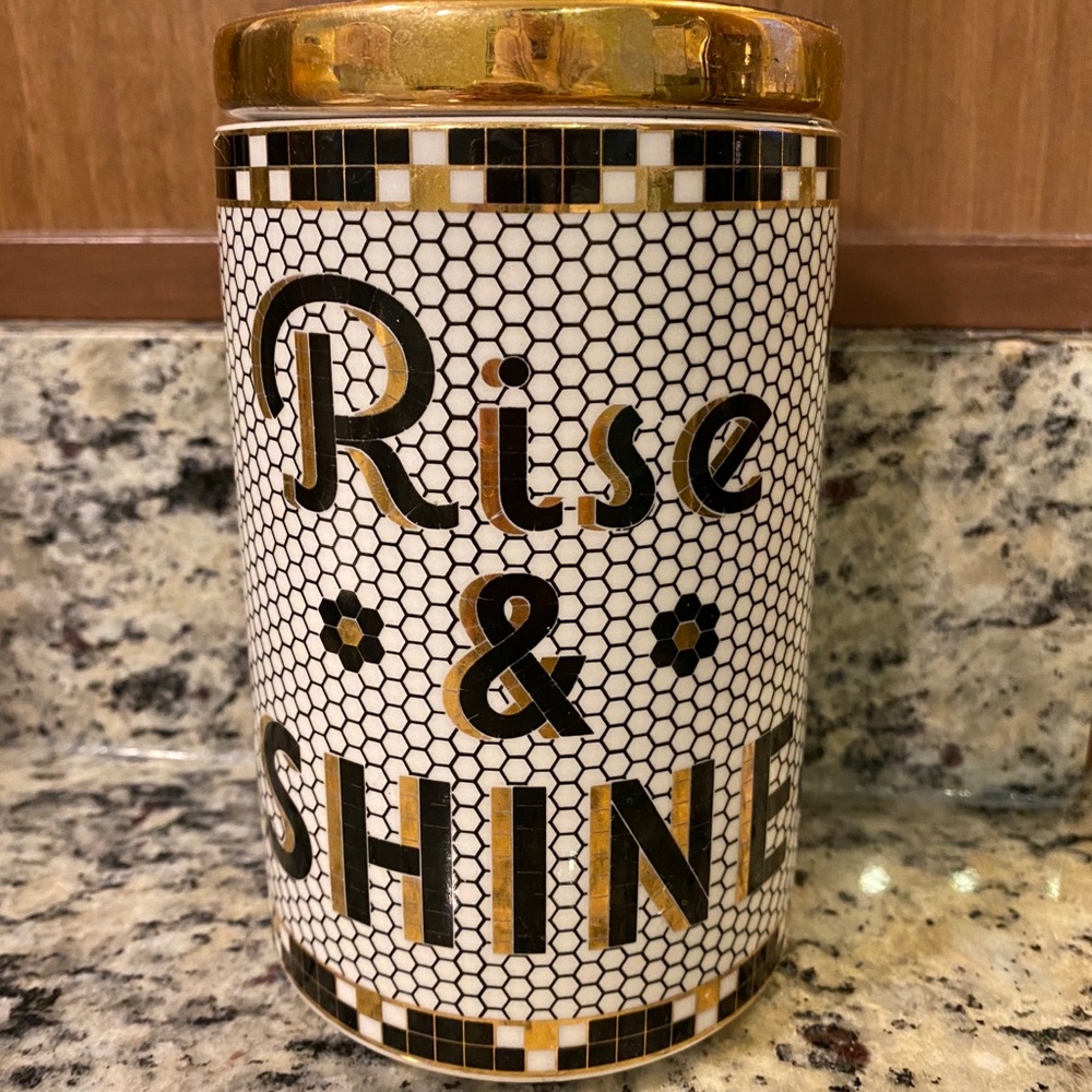 Anthropologie Coffee Canister